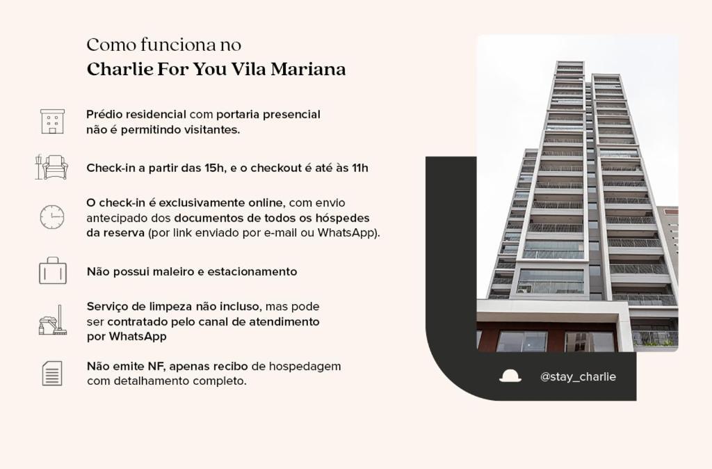Charlie For You Vila Mariana 圣保罗 外观 照片